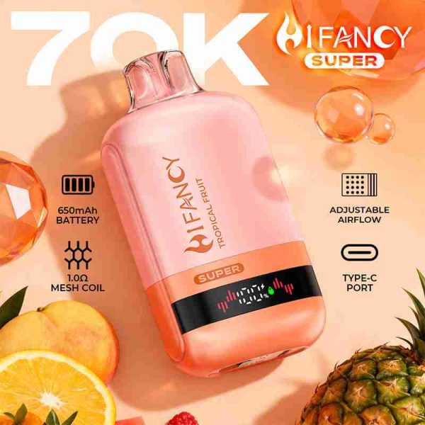 EU Warehouse HIFANCY SUPER 70000 Puffs Disposable Vape Wholesale - [VapzVape]