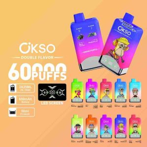 OKSO Double Flavors 60000 Puffs Einweg-E-Zigarette Vape Großhandel – [VapzVape]