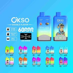 OKSO Double Flavors 60000 Puffs Einweg-E-Zigarette Vape Großhandel – [VapzVape]