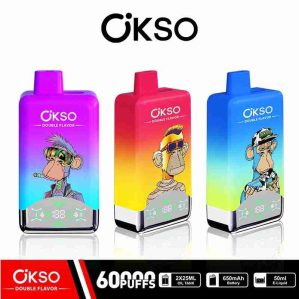 OKSO Double Flavors 60000 Puffs Einweg-E-Zigarette Vape Großhandel – [VapzVape]