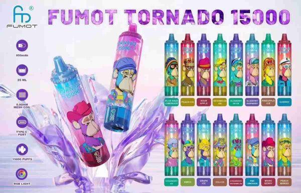 RandM FUMOT 15000 Puffs - 图片 3