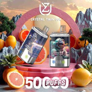 EU-Lager UZY CRYSTAL TWIN 50000 Puffs Einweg Vape Großhandel – [VapzVape]