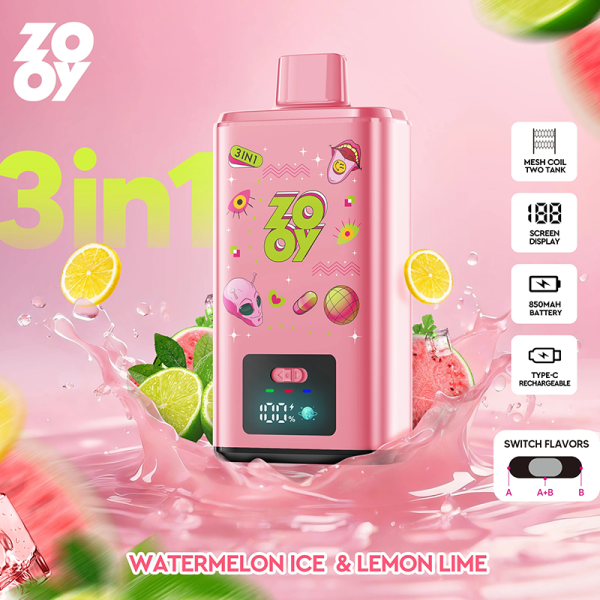 EU-Lager ZOOY 3IN1 150k Puffs Einweg Vape Großhandel – [VapzVape]