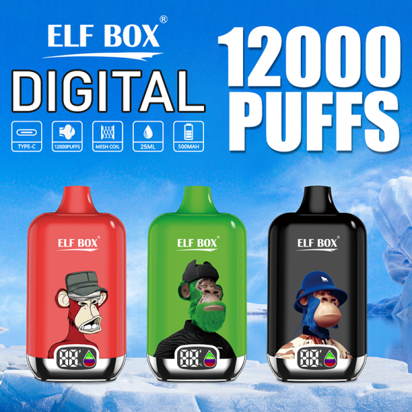 OKSO Digital 12000 Puffs - 图片 2