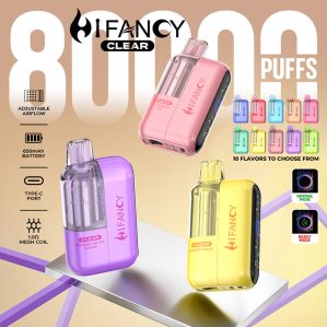 HIFANCY CLEAR 80000 Puffs - 图片 4
