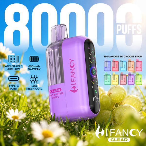 HIFANCY CLEAR 80000 Puffs - 图片 6