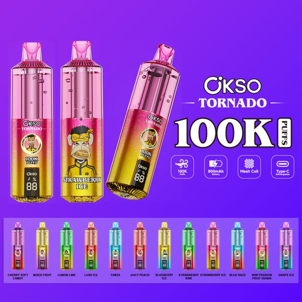 OKSO tornado 100k Puffs - 图片 2
