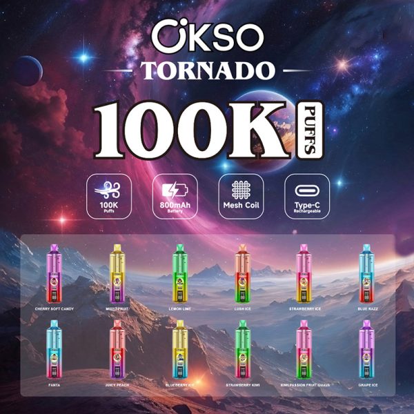OKSO tornado 100k Puffs - 图片 3
