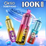 OKSO Tornado 100k Puffs
