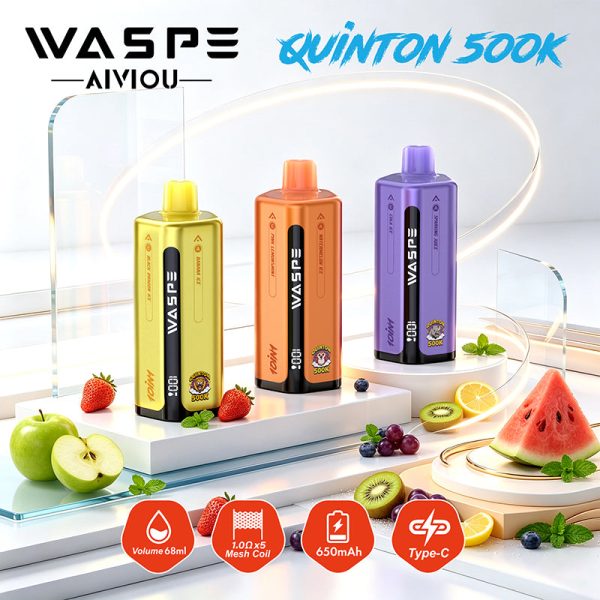WASPE 10IN1 Quinton 500K Puffs - 图片 5
