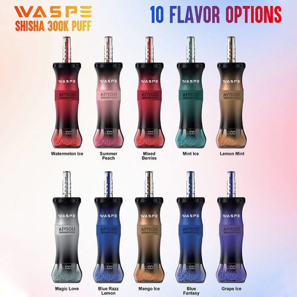 WASPE Shisha Hookah 300K Puffs - 图片 2